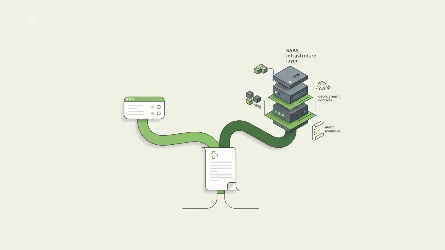 hipaa compliant form builder: Decision path comparing hosted healthcare intake forms with embedded healthcare SaaS form infrastructure.