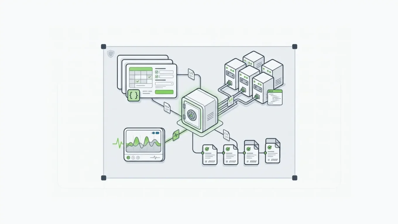 A customer-controlled compliance environment where form intake, APIs, submissions, monitoring, and evidence remain inside one governed boundary.