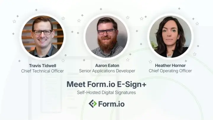 Meet Form.io E-Sign+